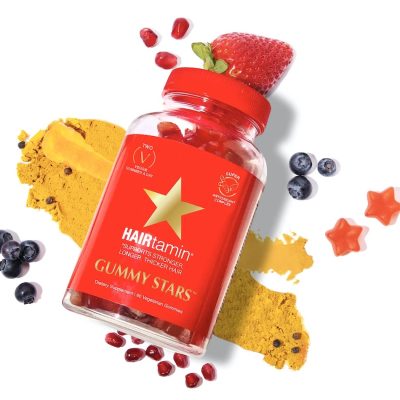 مکمل مولتی ویتامین تقویت موی هیرتامین Hairtamin Gummy Stars تعداد 60 عدد