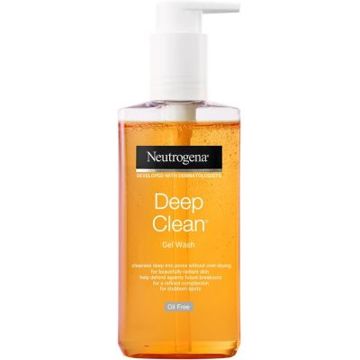 ژل پاک کننده صورت نوتروژنا دیپ کلین Neutrogena Deep Clean حجم 200 میلی لیتر