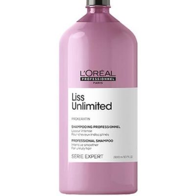 شامپو مهار کننده وز مو لیس انلیمیتد Liss Unlimited حجم 1500 میل