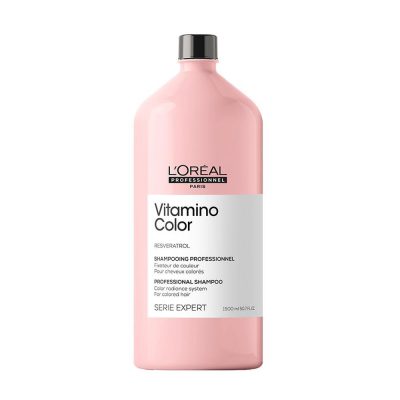 شامپو ویتامین کالر مخصوص موهای رنگ شده لورال پروفشنال Vitamino Color حجم1500 میل