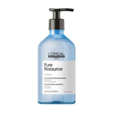 شامپو کنترل چربی لورال پروفشنال مدل Pure Resource حجم 500 میل
