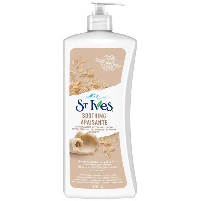 لوسیون بدن جوی دوسر سینت ایوز St Ives Soothing Oatmeal حجم 621 میلی لیتر