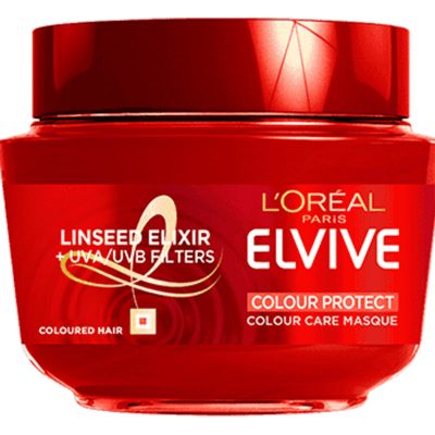 ماسک موهای رنگ شده لورال کالر پروتکت LOreal Elvive Color Protect حجم 300 میلی لیتر