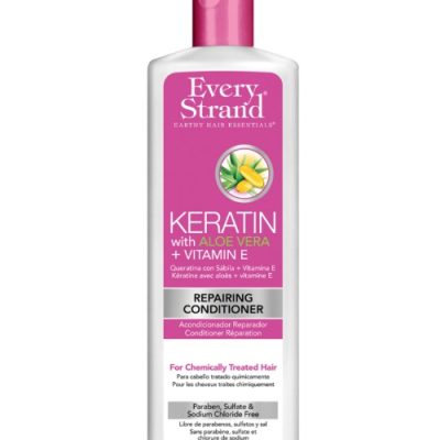 نرم کننده موی کراتین و آلوئه ورای اوری استرند Every Strand Keratin حجم 399 میلی لیتر