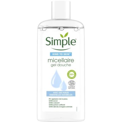 ژل دوش میسلار سیمپل Simple Micellar حجم 500 میلی لیتر