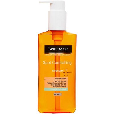 ژل پاک کننده و ضدجوش صورت نوتروژنا Neutrogena Spot Controlling حجم 200 میلی لیتر