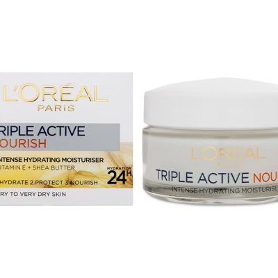 کرم مغذی پوست لورال تریپل اکتیو LOreal Triple Active Nourish حجم 50 میلی لیتر