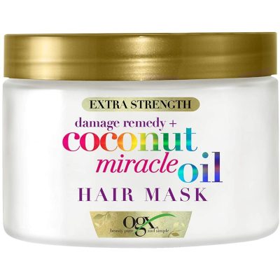 ماسک موی ترمیم کننده روغن نارگیل او جی ایکس Ogx Coconut Miracle وزن 168 گرم