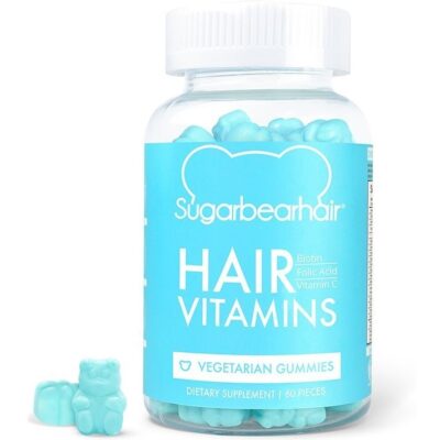 مکمل مولتی ویتامین تقویت موی شوگربیرهیر Sugarbearhair Hair Vitamins جعبه 60 عددی