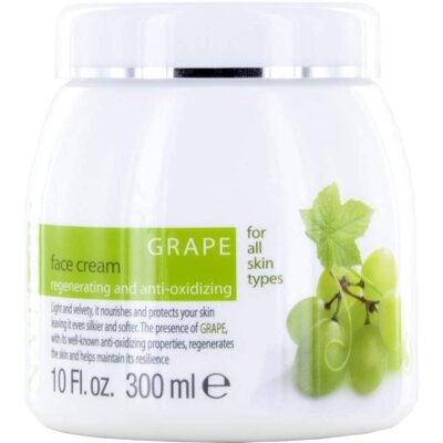کرم مغذی صورت حاوی عصاره انگور کلیون Cliven Grape حجم 300 میلی لیتر