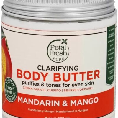 کره روشن کننده بدن پرتقال ماندارین و انبه پتال فرش Petal Fresh Clarifying حجم 237 میل
