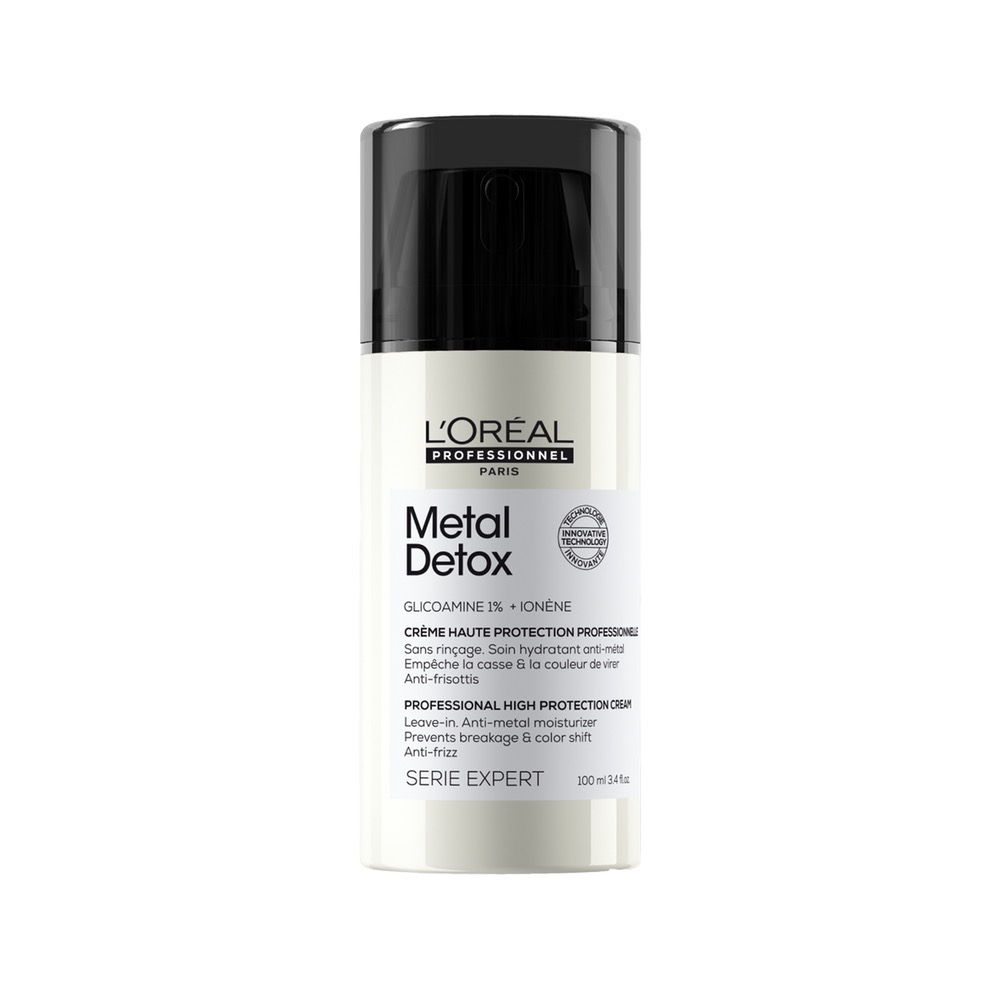 کرم محافظ و ضد وز متال دتوکس لورآل پروفشنال (L’Oréal Professionnel Metal Detox High Protection Cream) کرم محافظ و ضد وز متال دتوکس لورآل پروفشنال (L’Oréal Professionnel Metal Detox High Protection Cream) خرید از سایت یکتا آرا