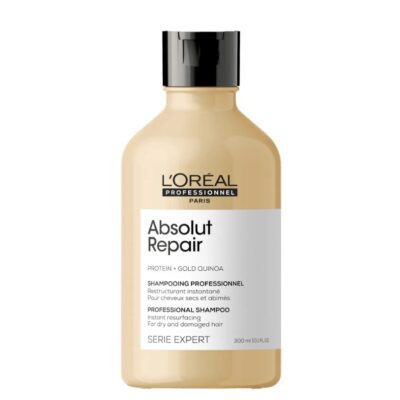 شامپو ابسولوت ریپیر لیپیدیوم لورال پروفشنال (L’Oréal Professionnel Absolut Repair Shampoo) حجم ۳۰۰ میل