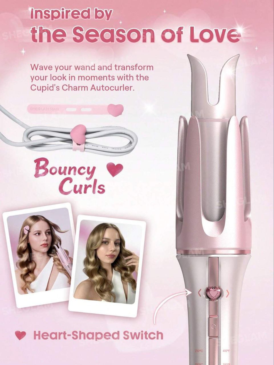 دستگاه فر کننده مو اتوماتیک Cupid’s Charm شیگلم
