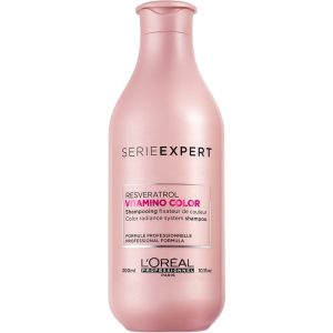 شامپو مخصوص موهای رنگ و لایت شده لورال پروفشنال مدل ویتامینو کالر حجم 300 میل Loreal professionnel Vitamino color shampoo فروشگاه اینترنتی یکتاآرا