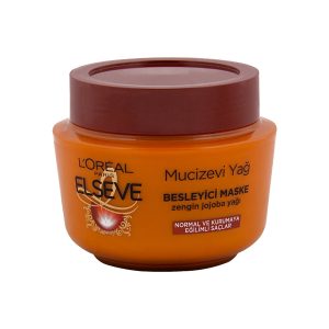 ماسک مغذی موهای خشک لورال LOreal Elvive Extraordinary Oil حجم 300 میلی لیتر