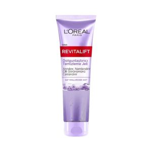 ژل شوینده و آبرسان صورت هیالورونیک اسید لورال رویتالیفت LOreal Revitalift حجم 100 میلی لیتر
